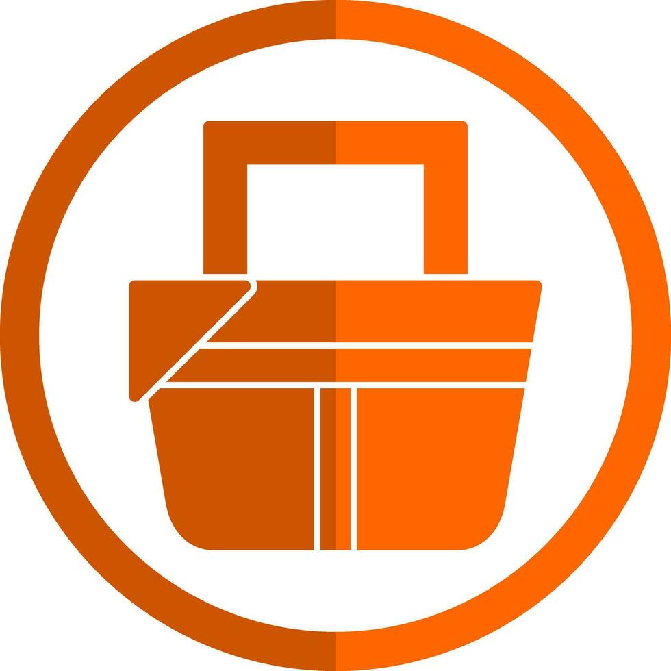 Picnic basket Vector Icon Design