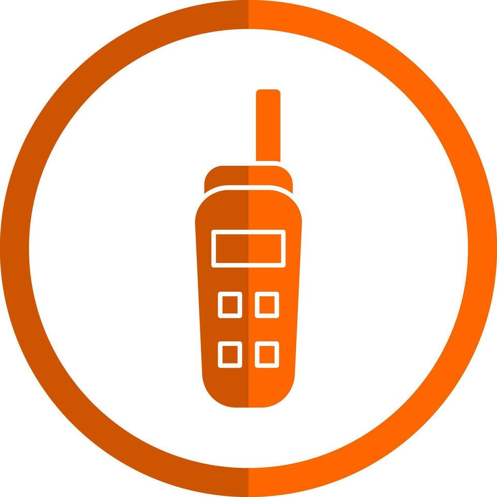 Walkie talkie Vector Icon Design