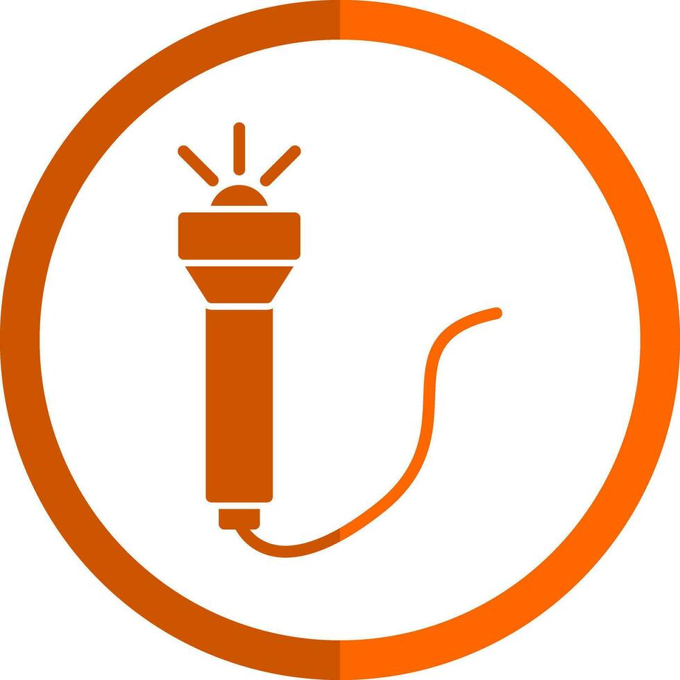 Torch Vector Icon Design