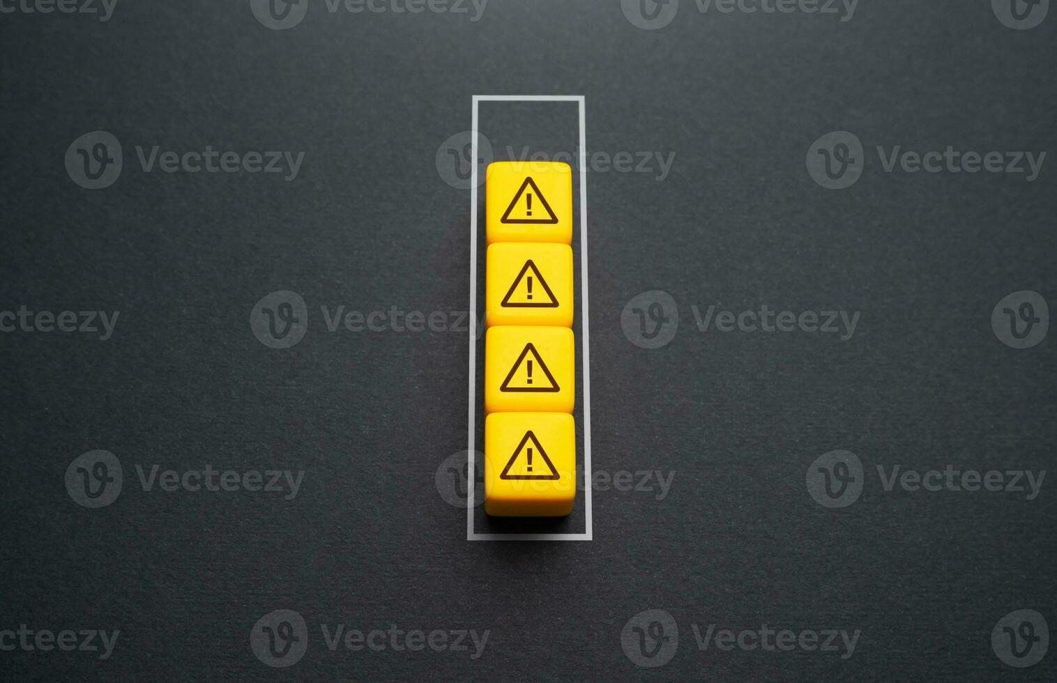 Limit on warnings. Effectively communicate critical issues. Errors and problems. Blocking malicious rule violators. Prevention of hazards and critical events. photo