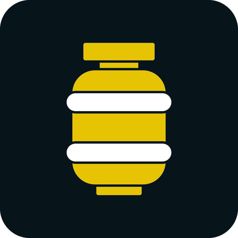 Gas bottle Vector Icon Design