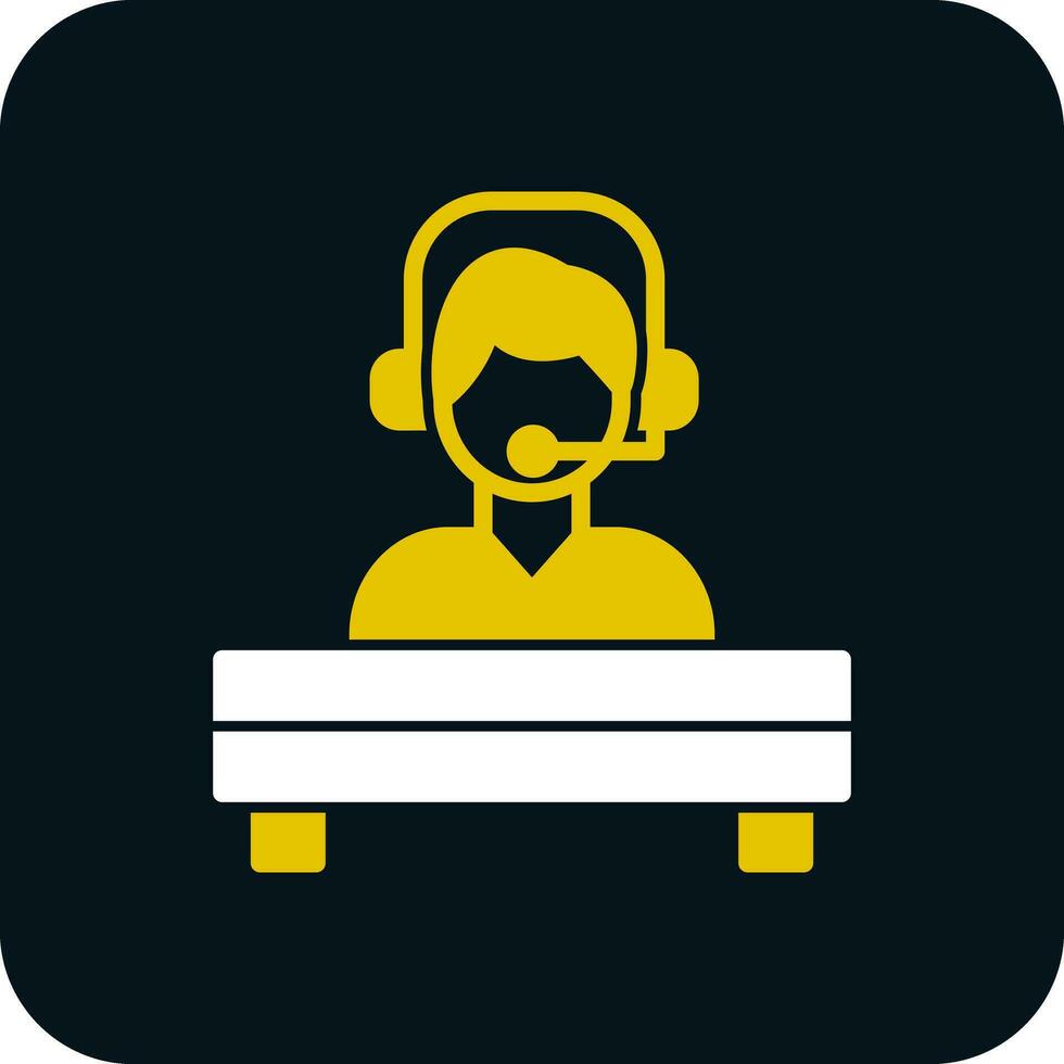 Help Desk Vector Icon Design