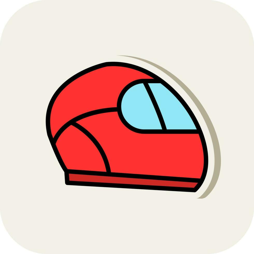 Helmet Vector Icon Design