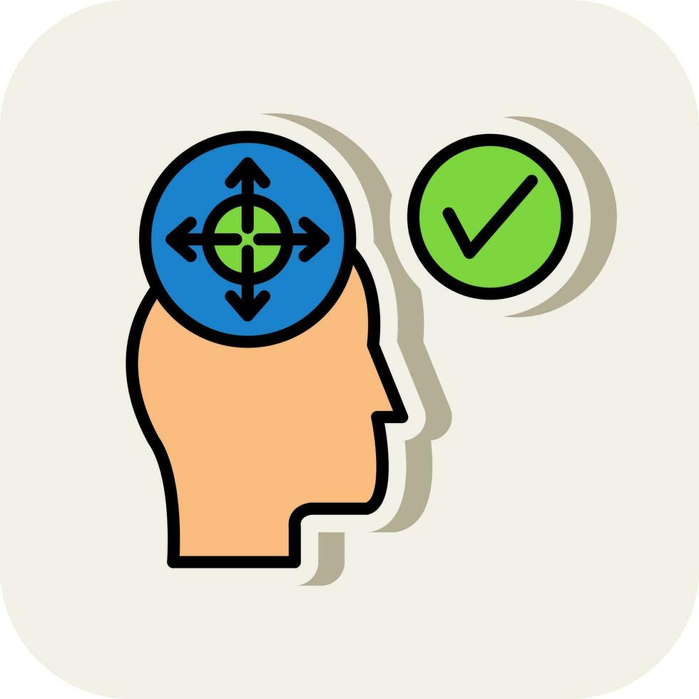 Decision making Vector Icon Design