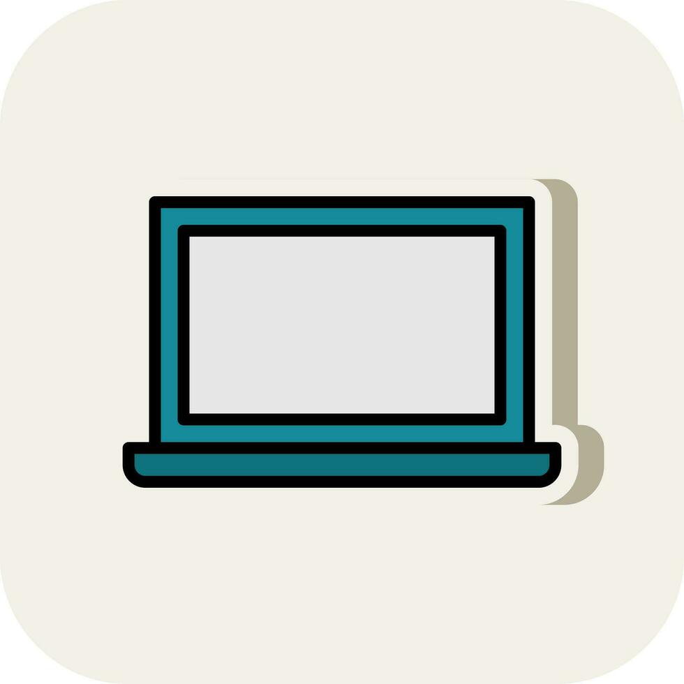 Laptop Vector Icon Design