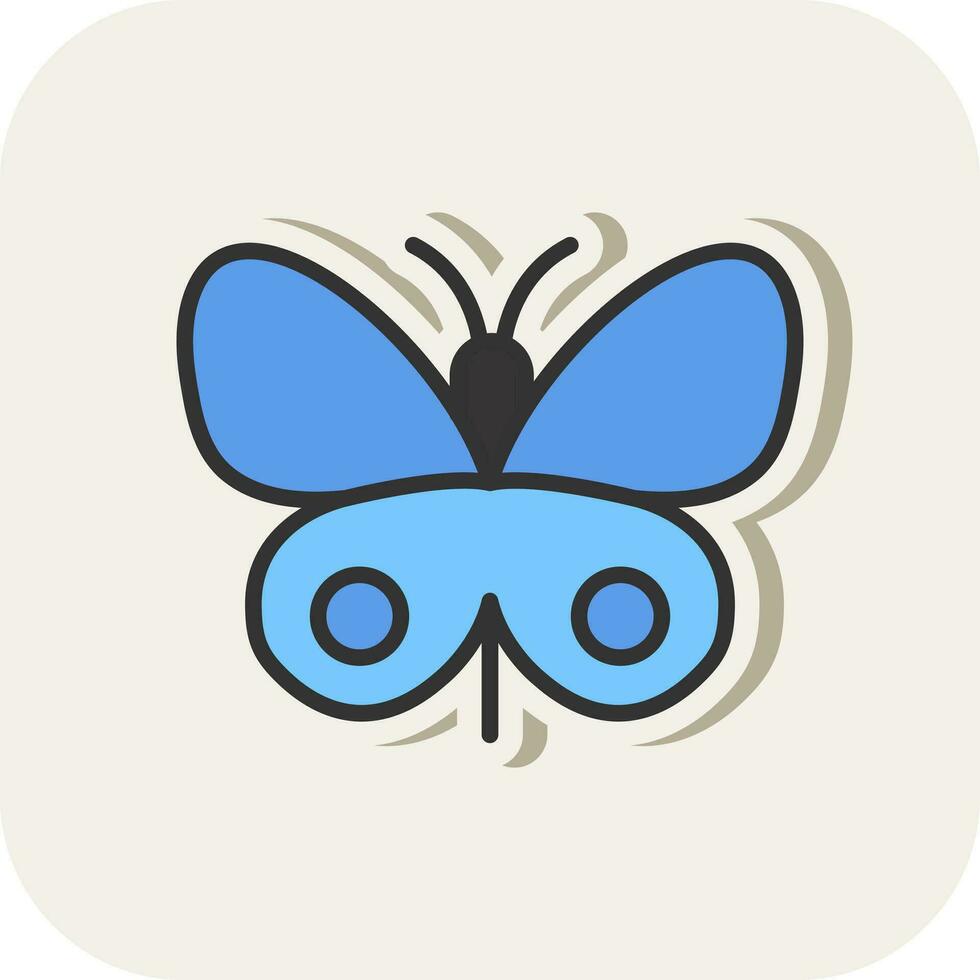 diseño de icono de vector de mariposa