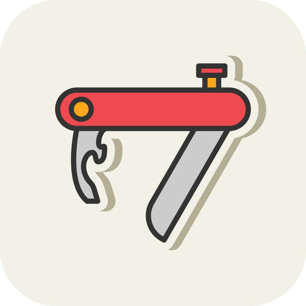 Pocket knife Vector Icon Design