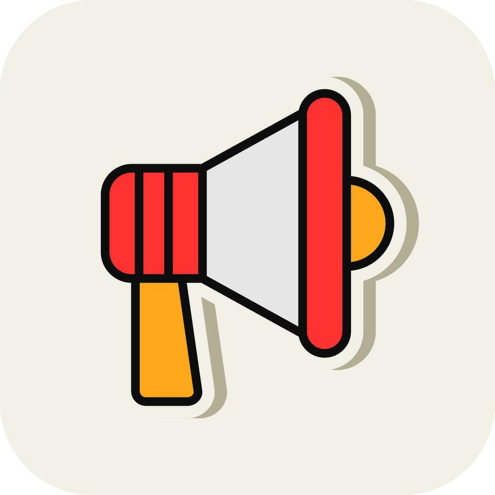 Loudspeaker Vector Icon Design