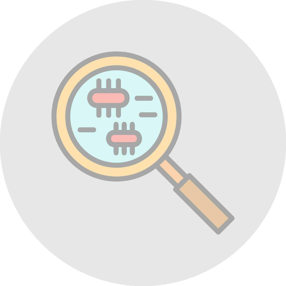 Microbiology Vector Icon Design