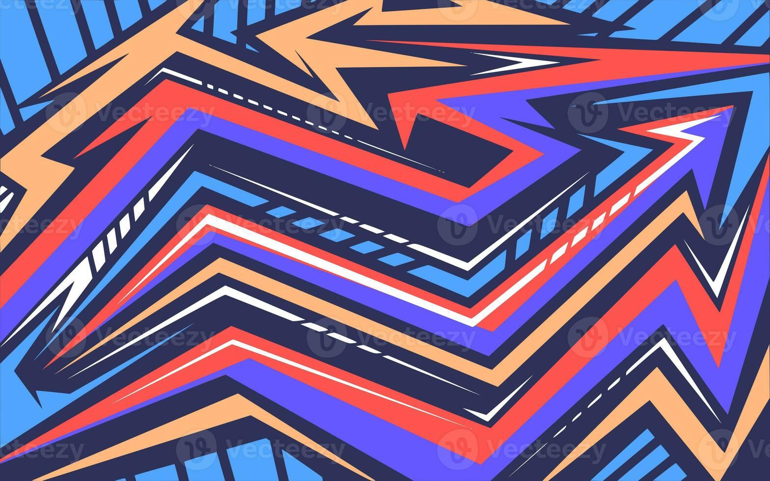 Car decal background abstract warrping photo
