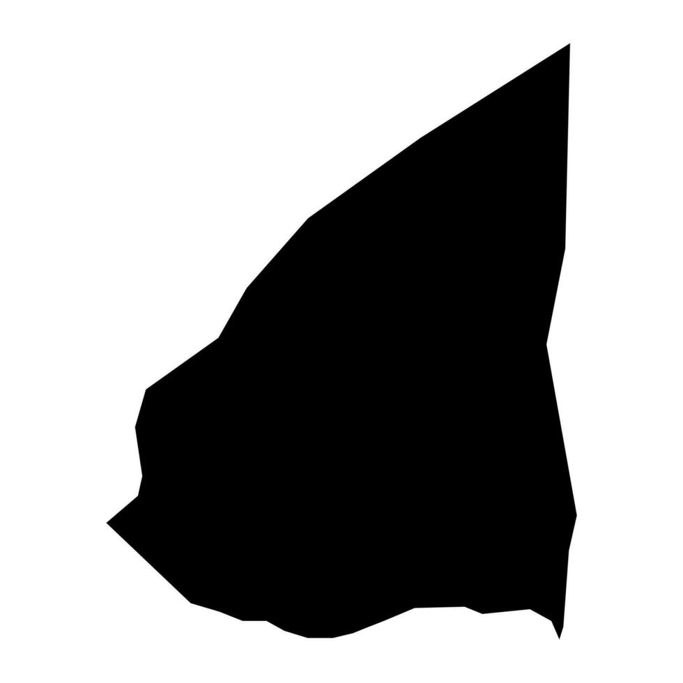 Timimoun province map, administrative division of Algeria. vector