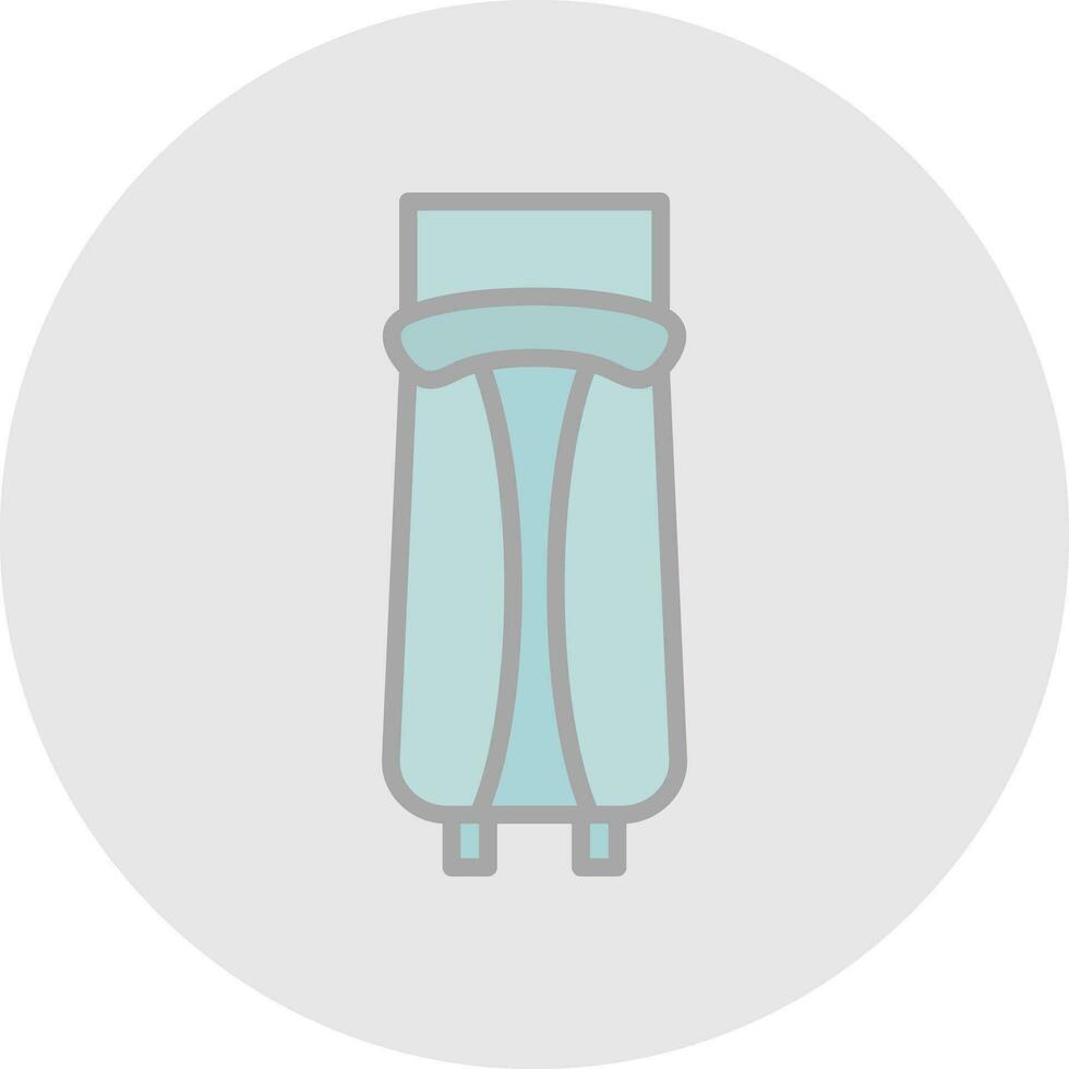 Sleeping bag Vector Icon Design