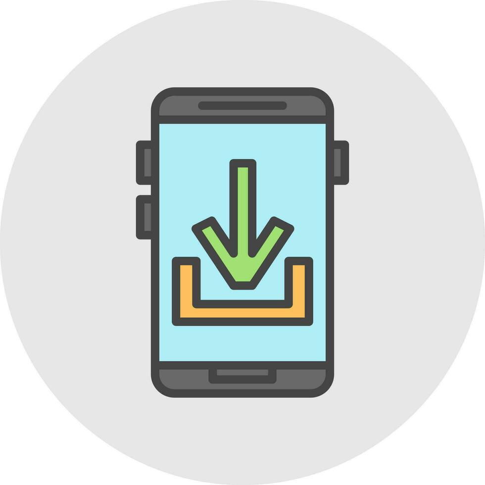 App Installation Vector Icon Design