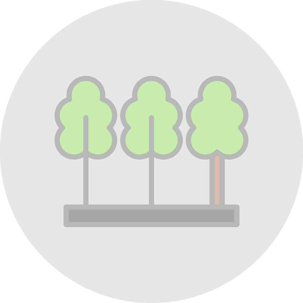 Trees Vector Icon Design