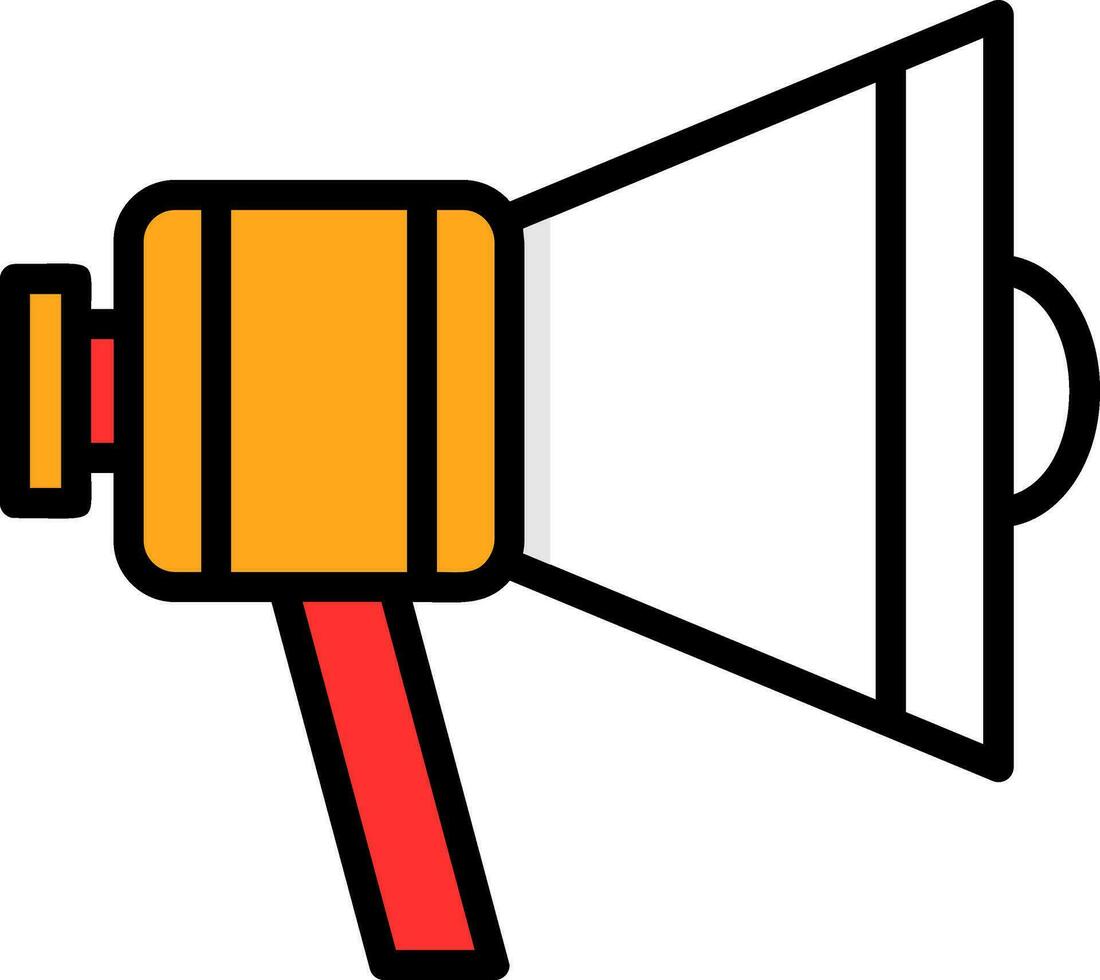 Megaphone Vector Icon Design