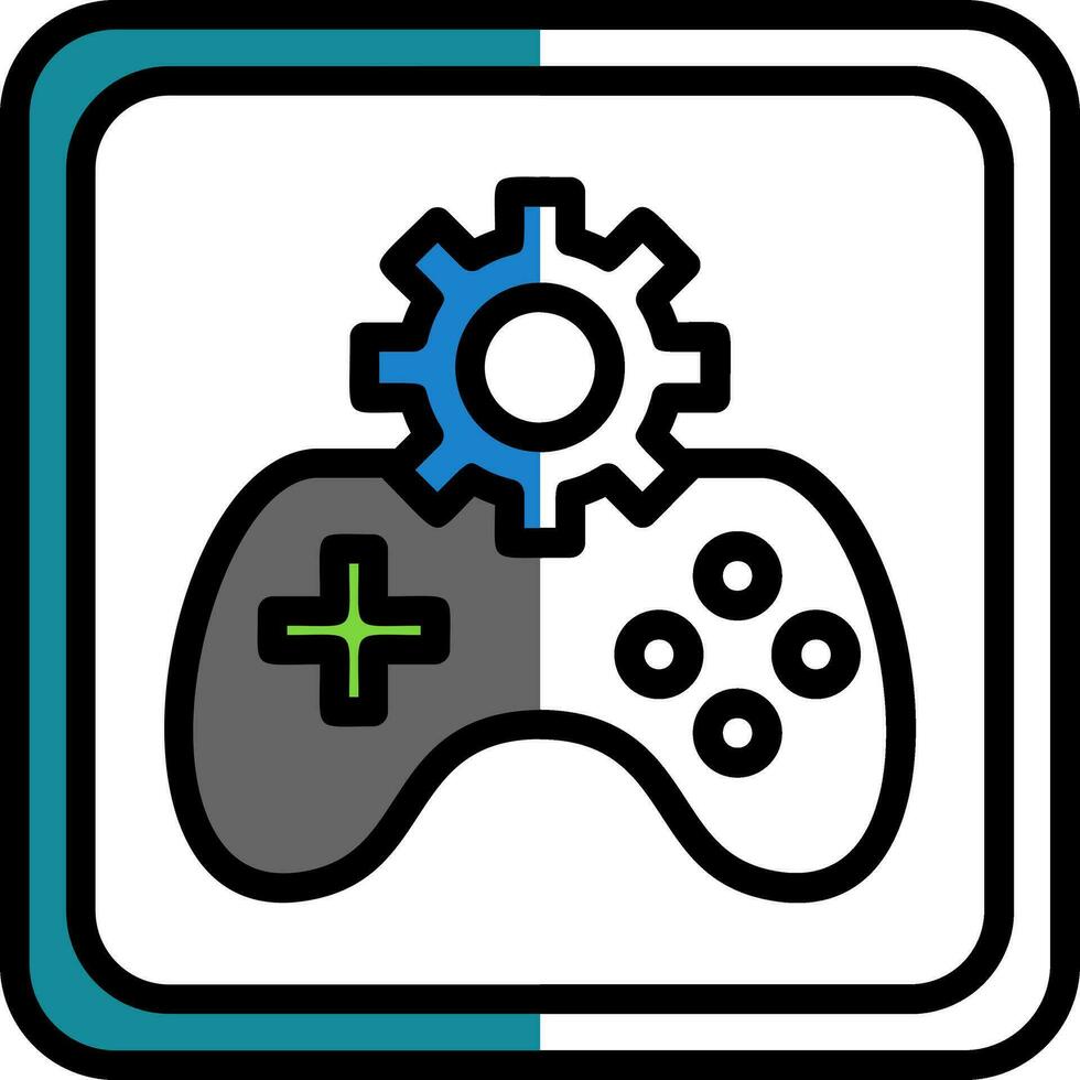 juego desarrollo vector icono diseño