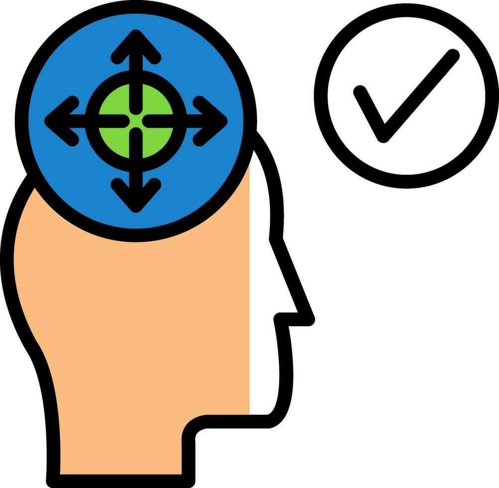 Decision making Vector Icon Design
