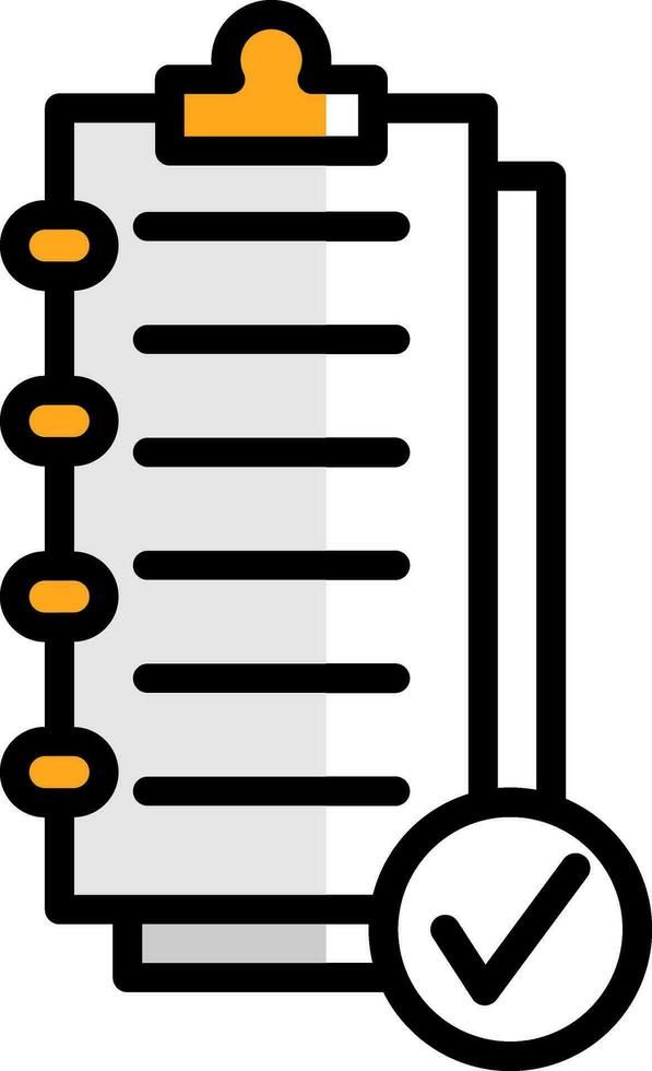 Passed Vector Icon Design