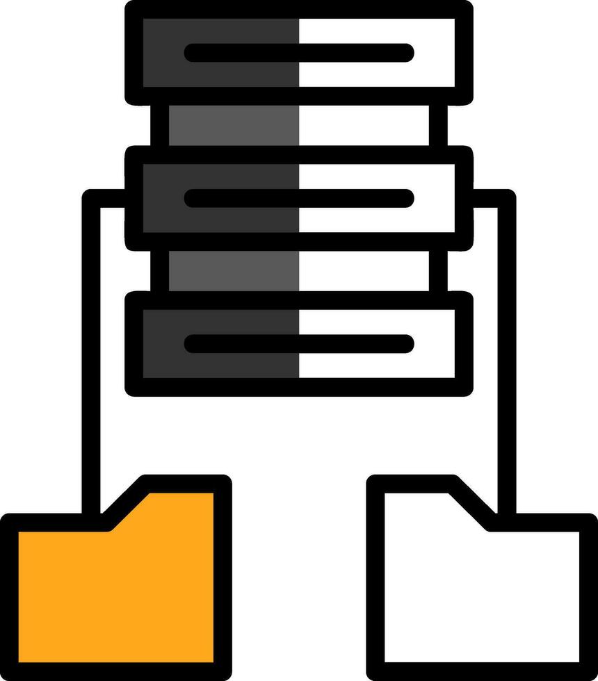 Data Backup Vector Icon Design