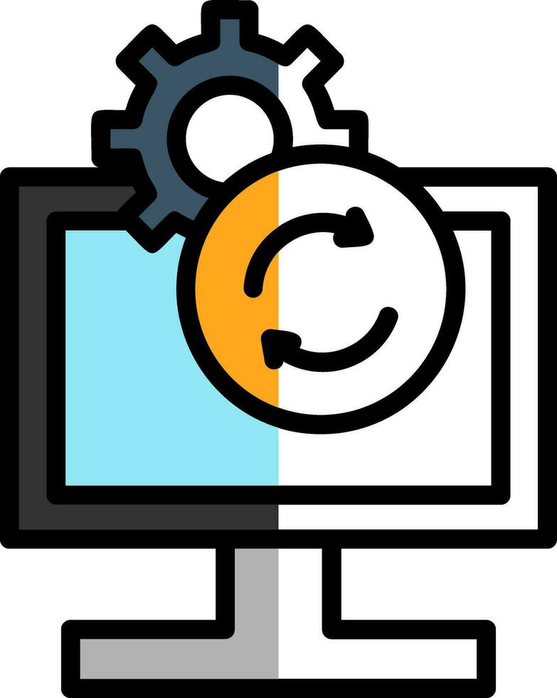 Account Recovery Vector Icon Design