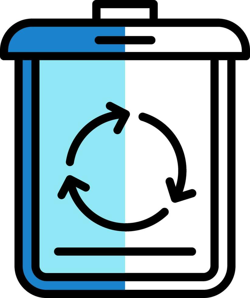 Recycle Vector Icon Design