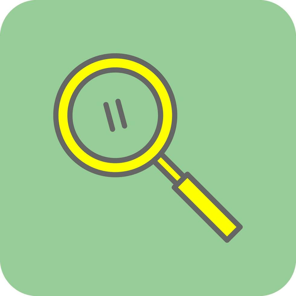 Magnifying glass Vector Icon Design