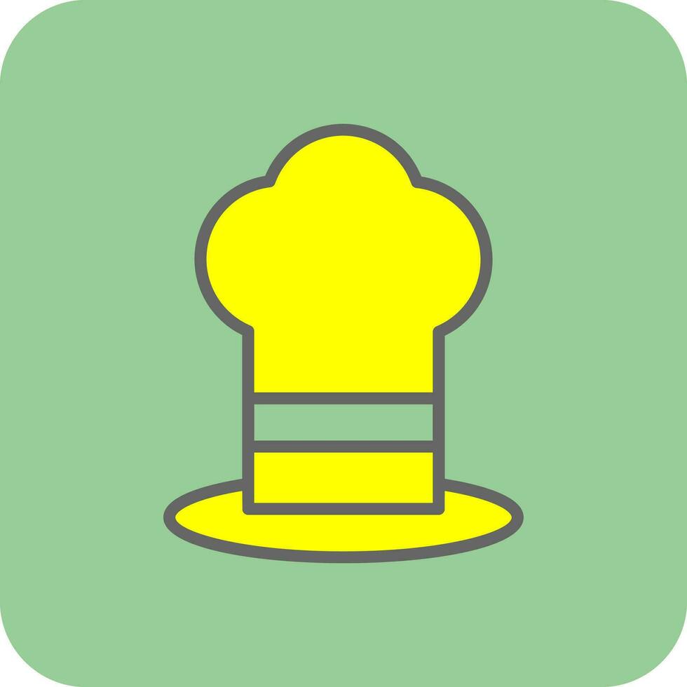 Chef hat Vector Icon Design