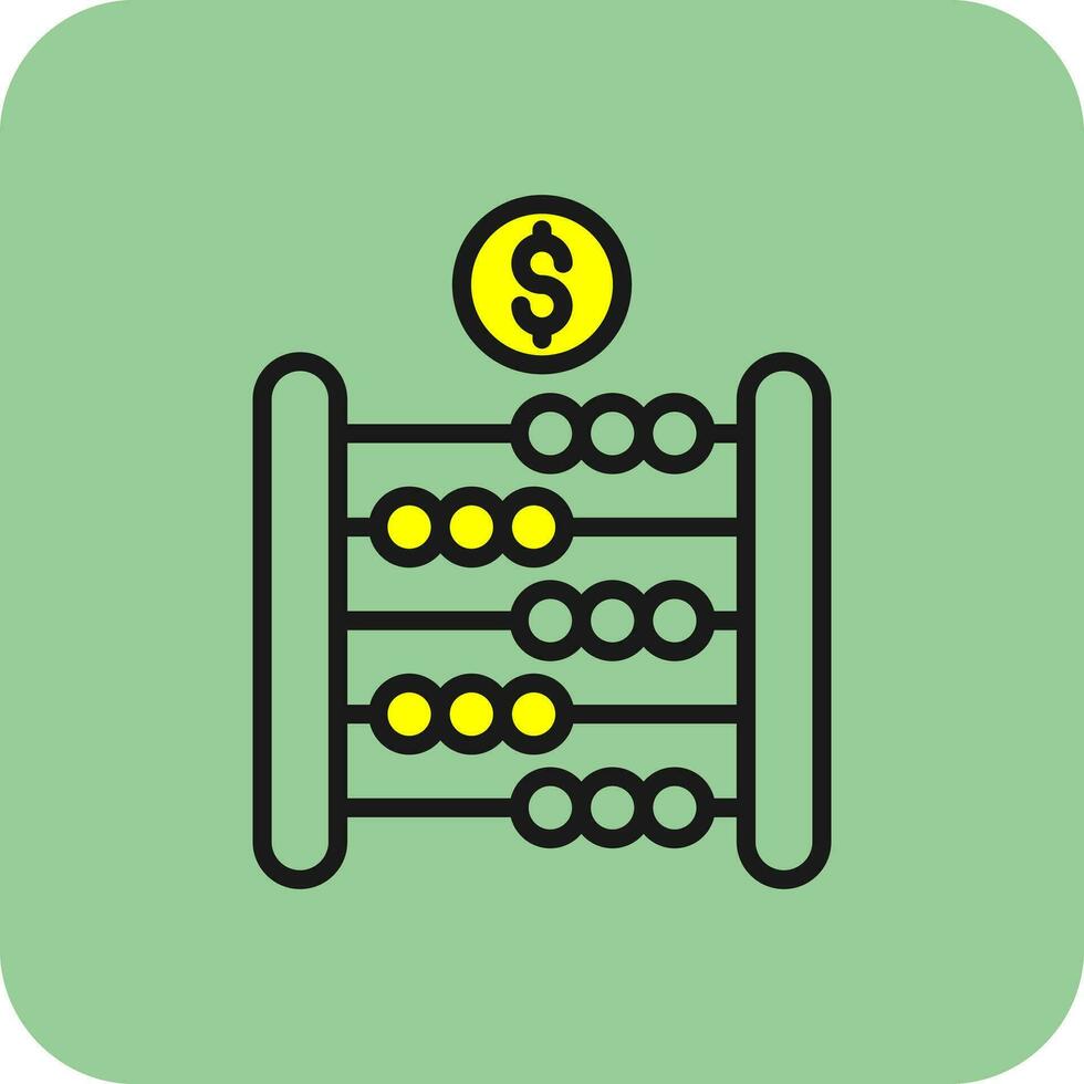 Abacus Vector Icon Design