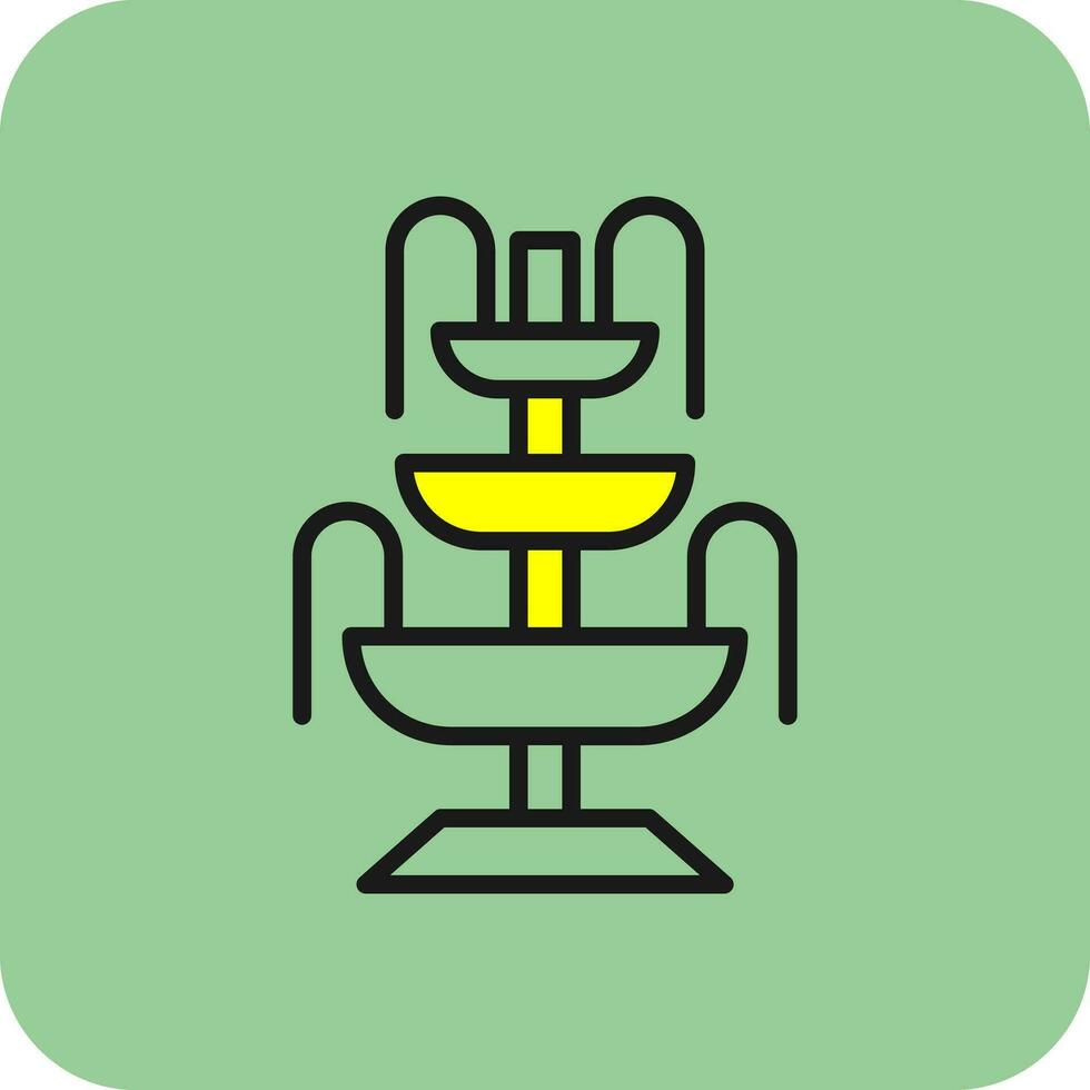 Fountain Vector Icon Design