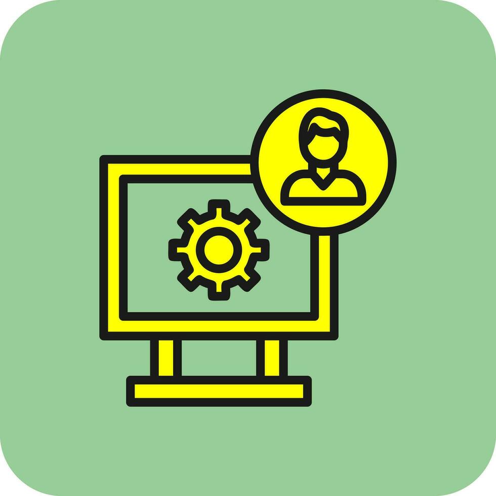 Resource Optimization Vector Icon Design