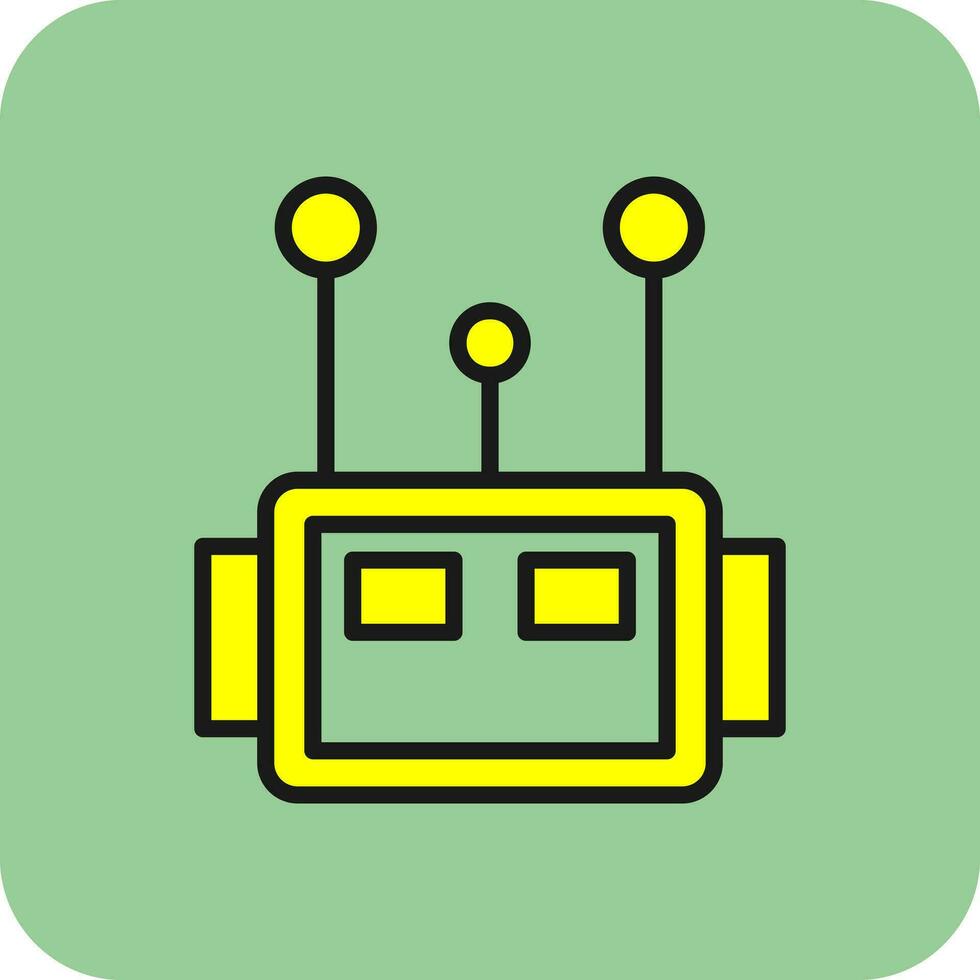 Virtual Assistance Vector Icon Design