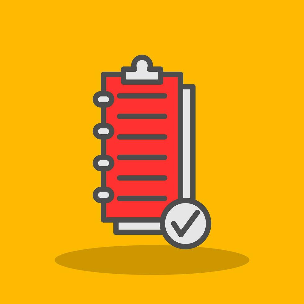 Passed Vector Icon Design
