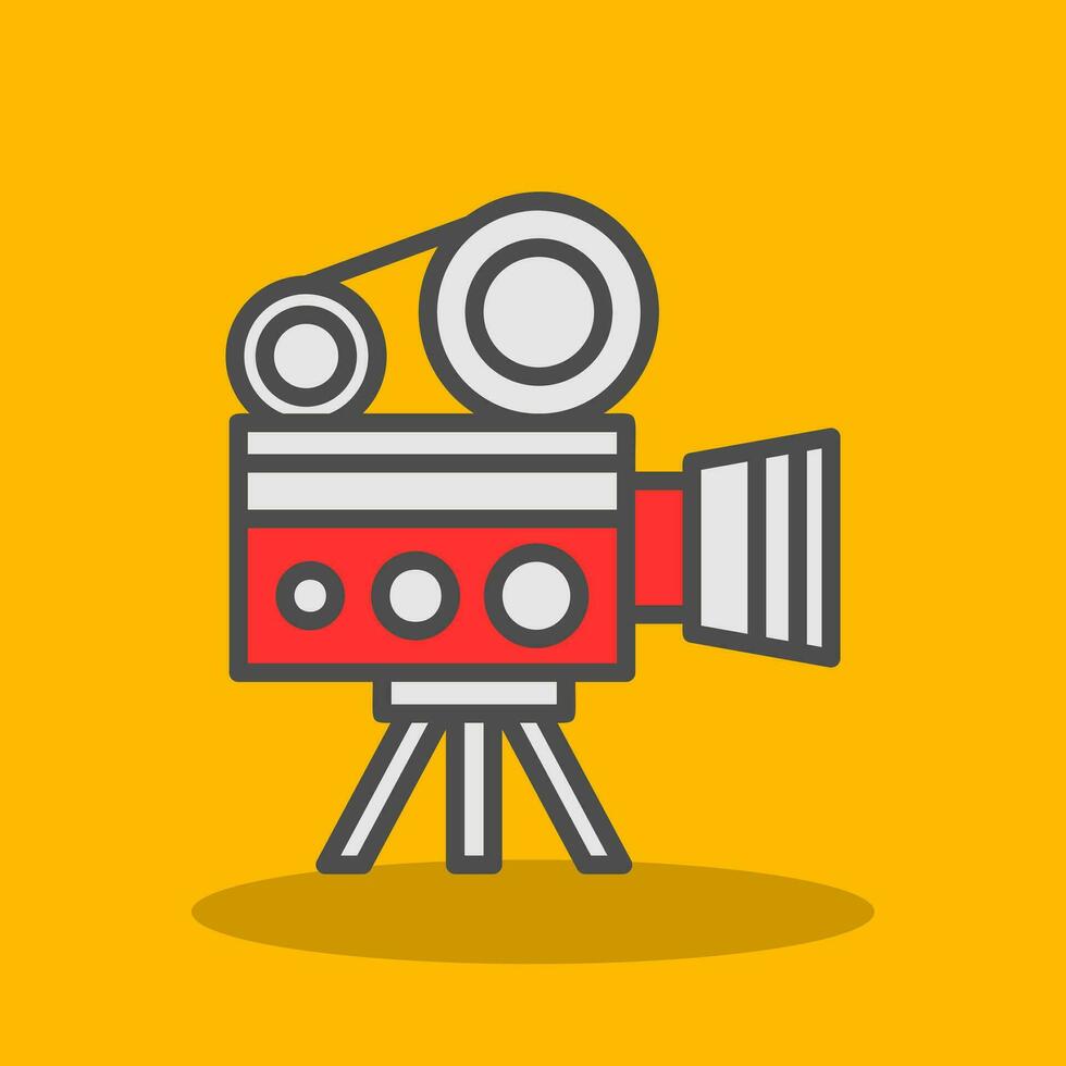 Video camera Vector Icon Design