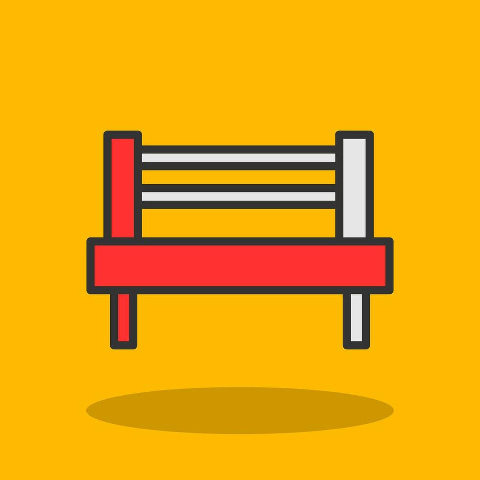 Bench Vector Icon Design