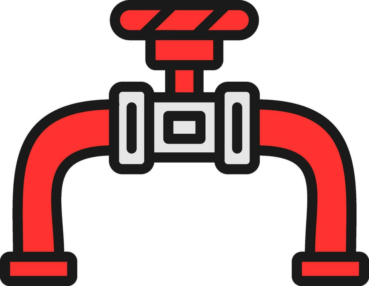 Pipe Vector Icon Design