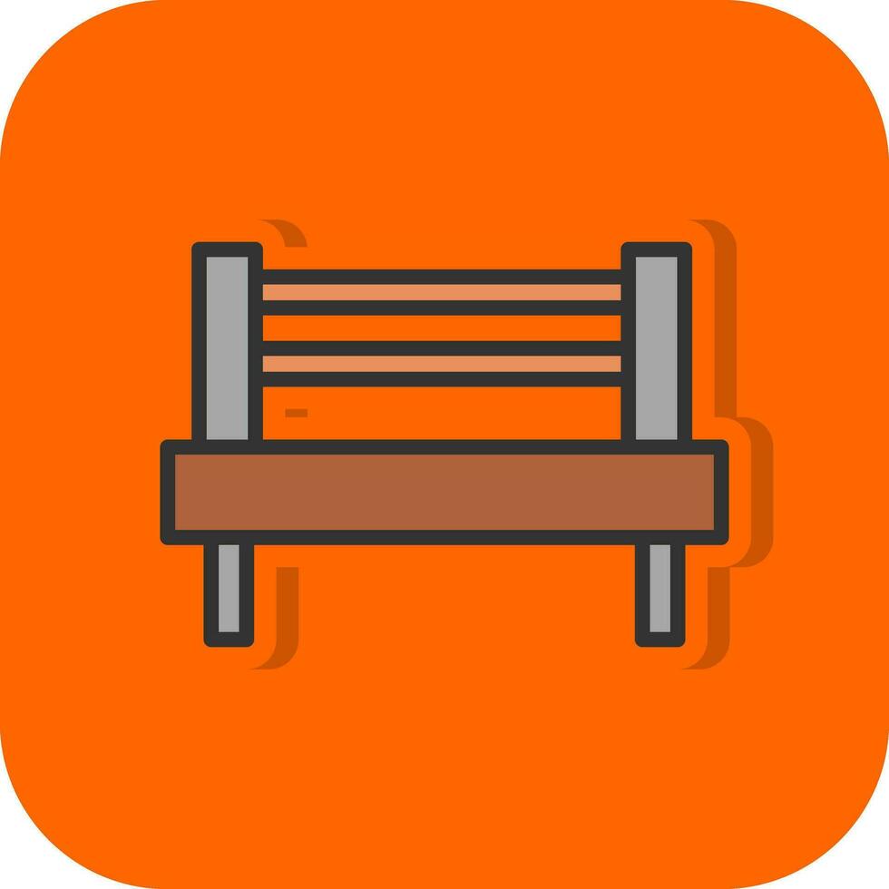 Bench Vector Icon Design