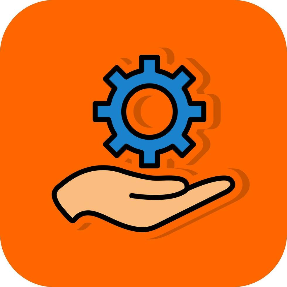 Technical Assistance Vector Icon Design