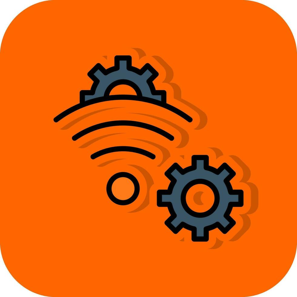 Wireless Network Setup Vector Icon Design