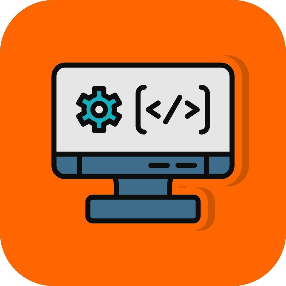 Web Development Vector Icon Design