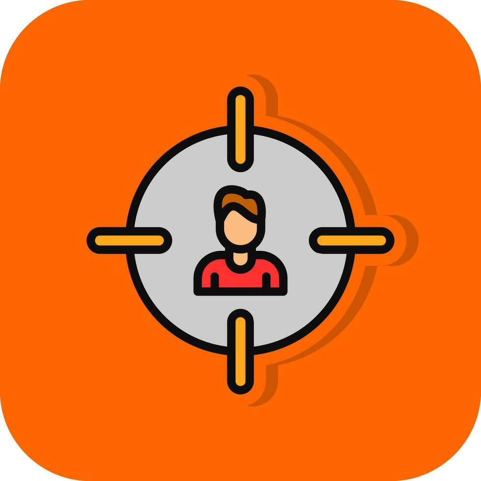 Target Audience Vector Icon Design