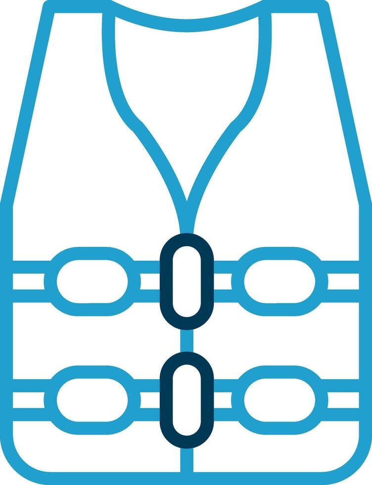 Life jacket Vector Icon Design