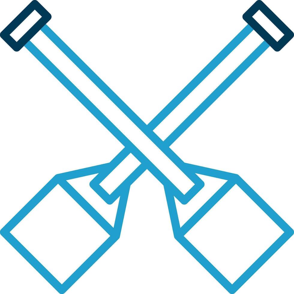 Oar Vector Icon Design