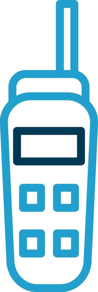 Walkie talkie Vector Icon Design