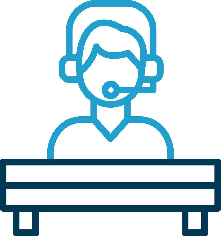 Help Desk Vector Icon Design