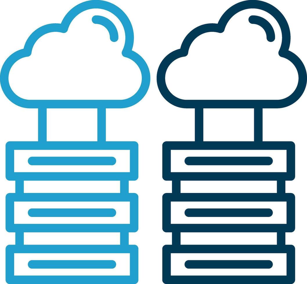 Cloud Storage Vector Icon Design