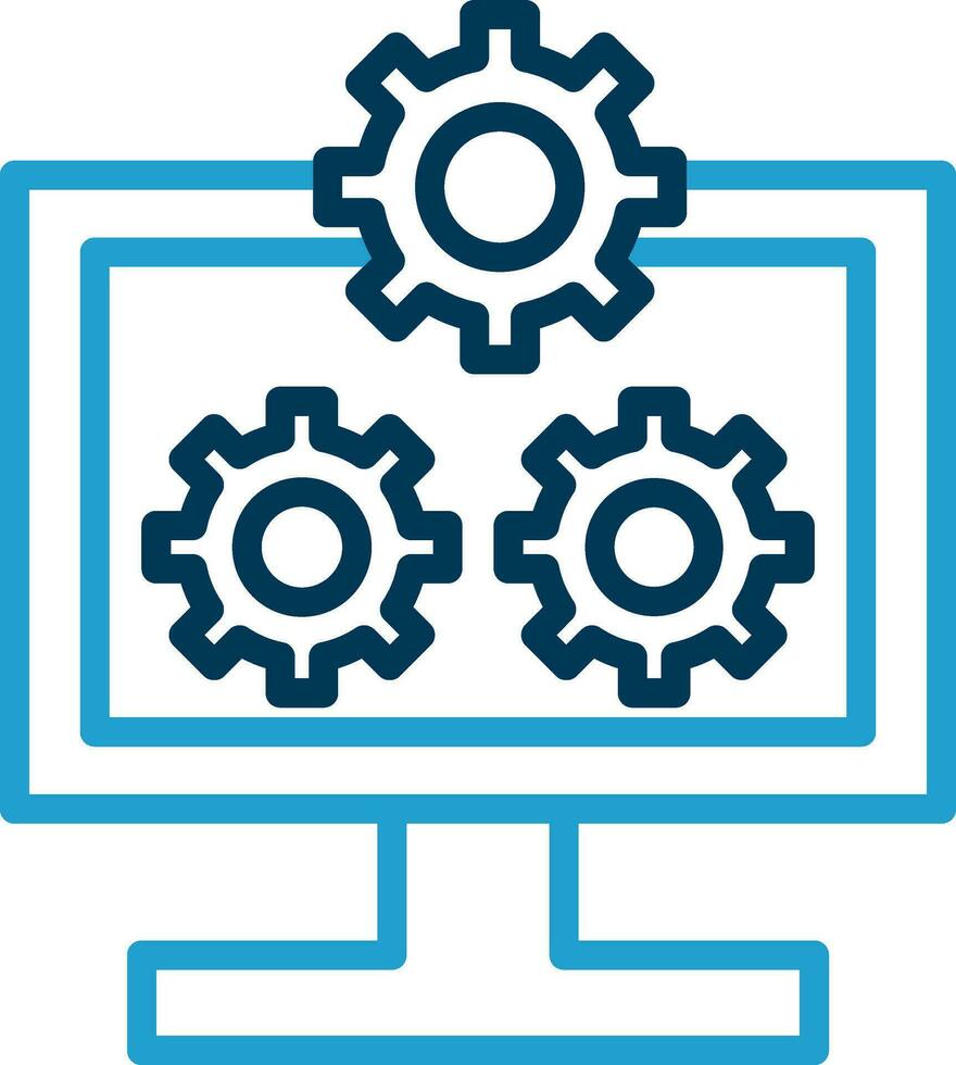 System Configuration Vector Icon Design