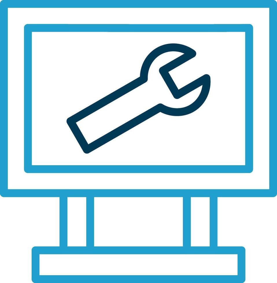 IT Helpdesk Vector Icon Design