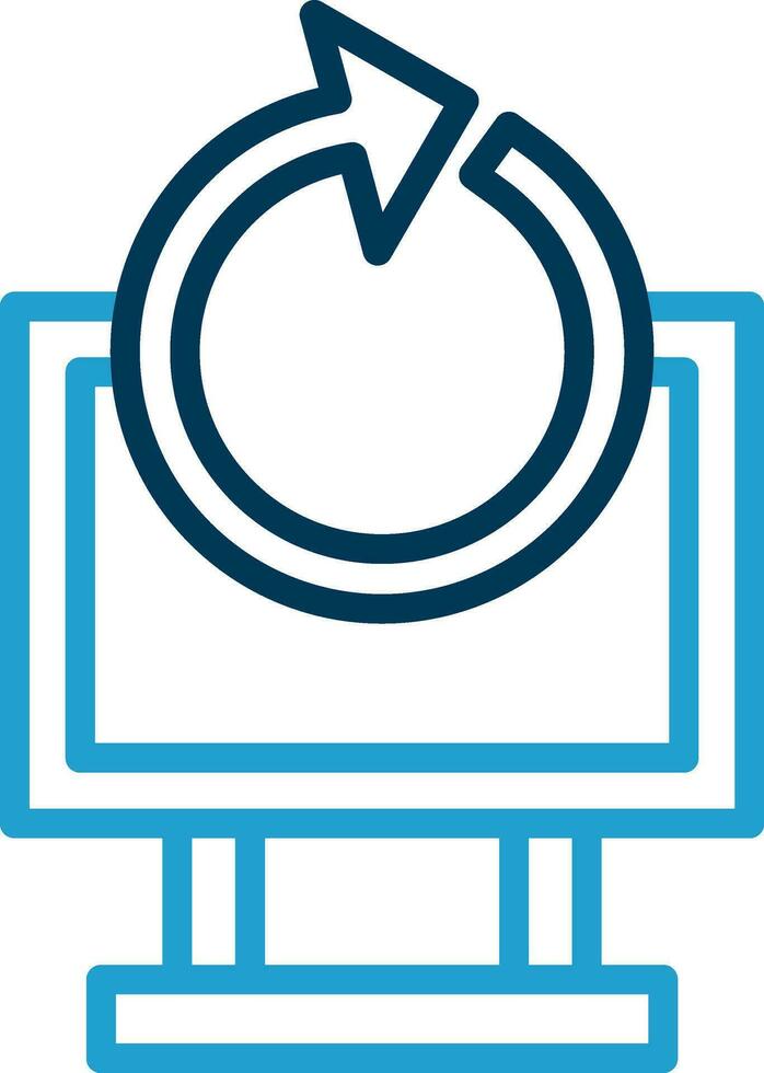 Data Recovery Vector Icon Design