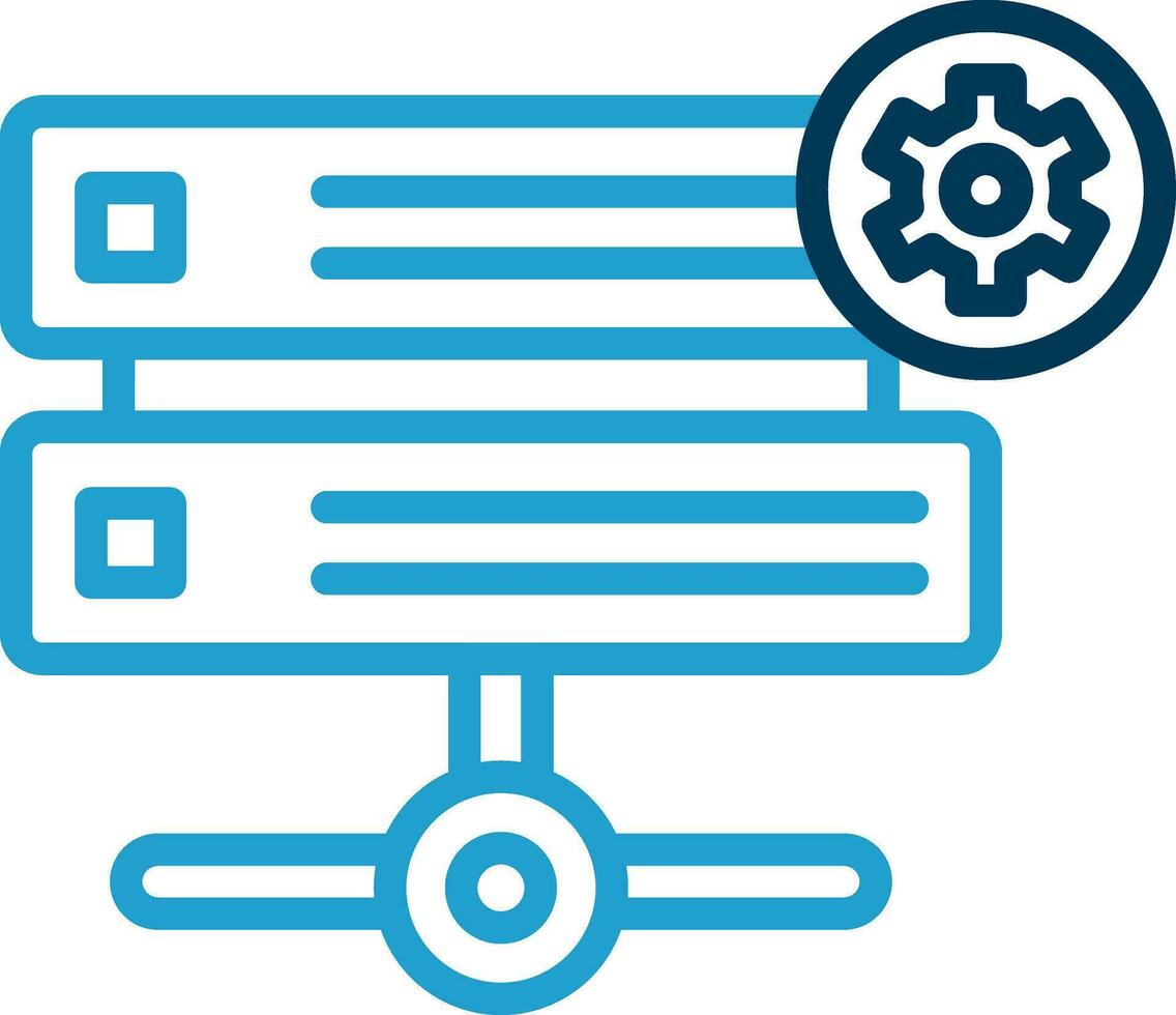 Hosting Vector Icon Design