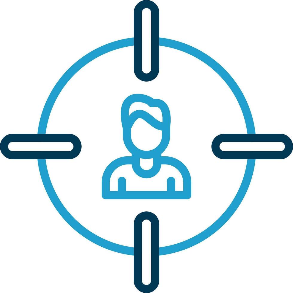 Target Audience Vector Icon Design